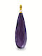 Margaritari Gold Stone Charm 14K Purple