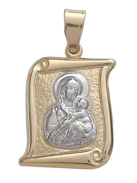 Goldjewels Charm Φυλαχτό Κωνσταντινάτο από Χρυσό 14Κ