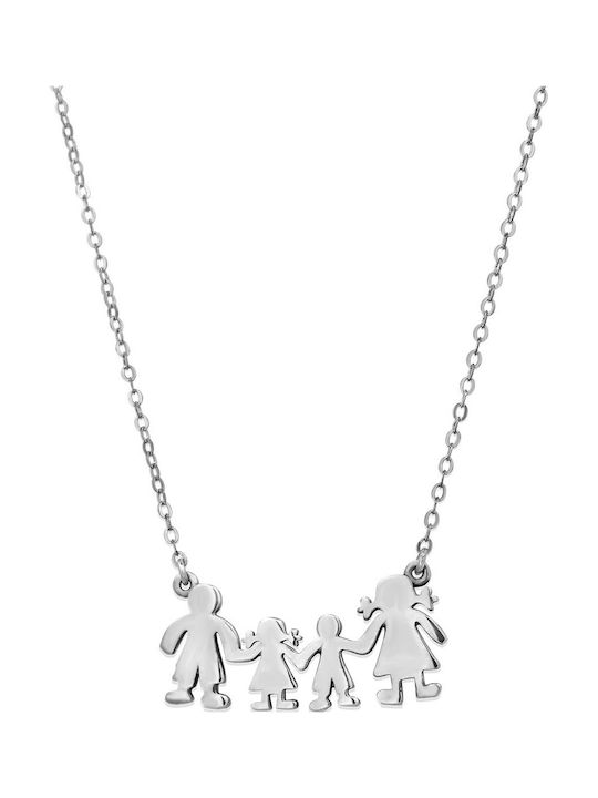 Goldjewels Charm Familie aus Silber