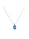 Necklace from White Gold 14K