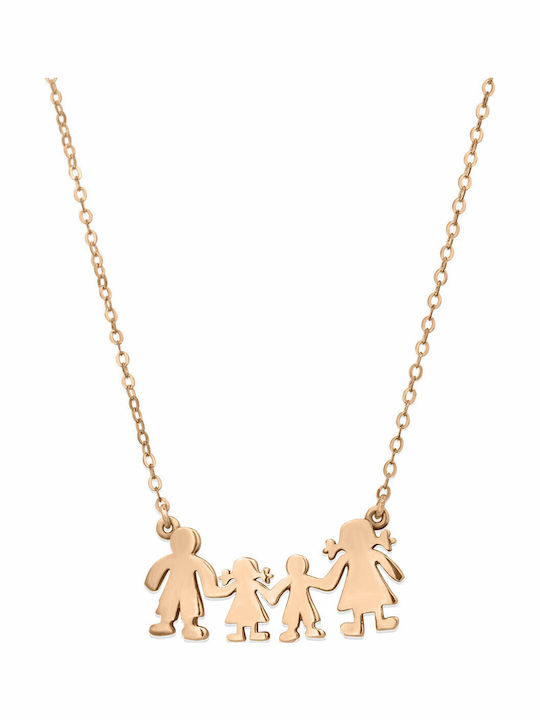 Goldjewels Charm Familie aus Vergoldet Silber