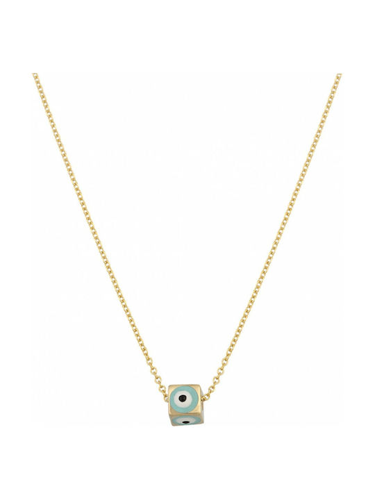 Necklace Eye from Gold 14K