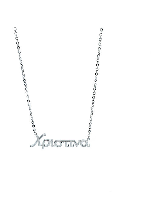 Fhs Jewlery Колиe от Златна Стомана