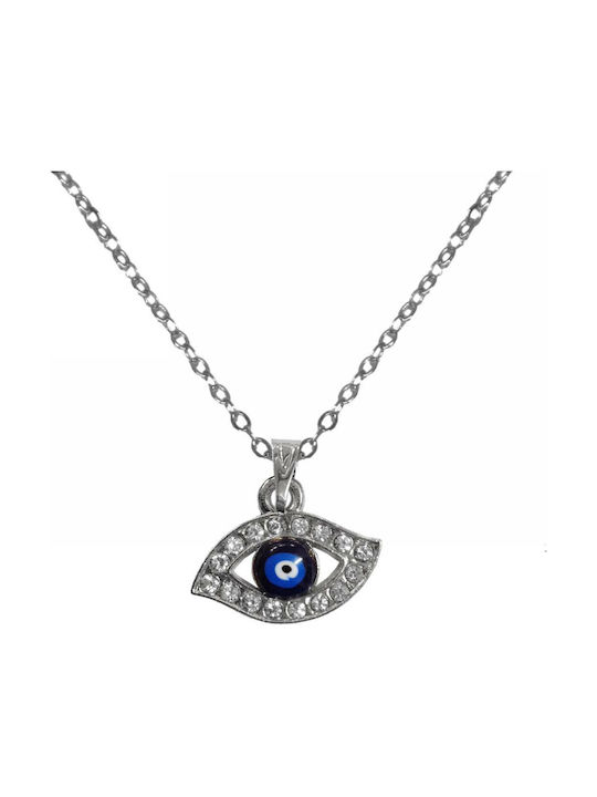 Necklace Eye from Silver