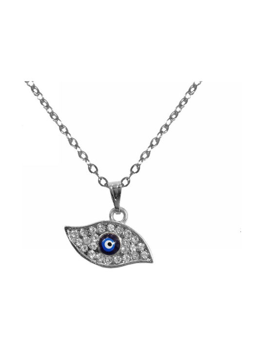 Necklace Eye from Silver