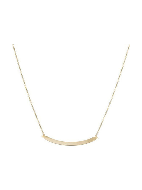 Necklace from Gold 9 K