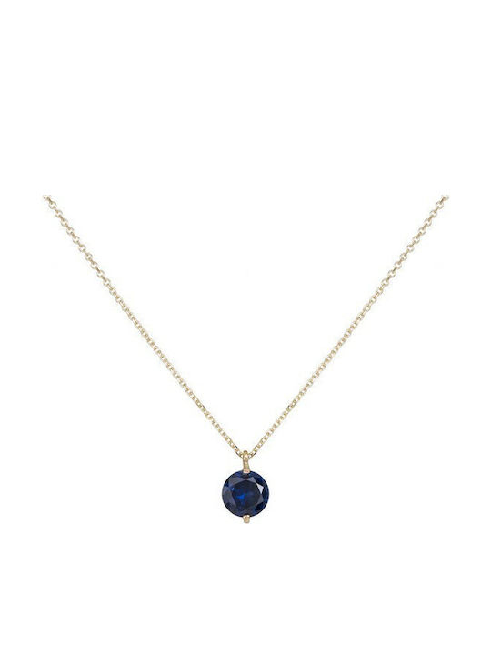 Necklace Made of 9 K Gold