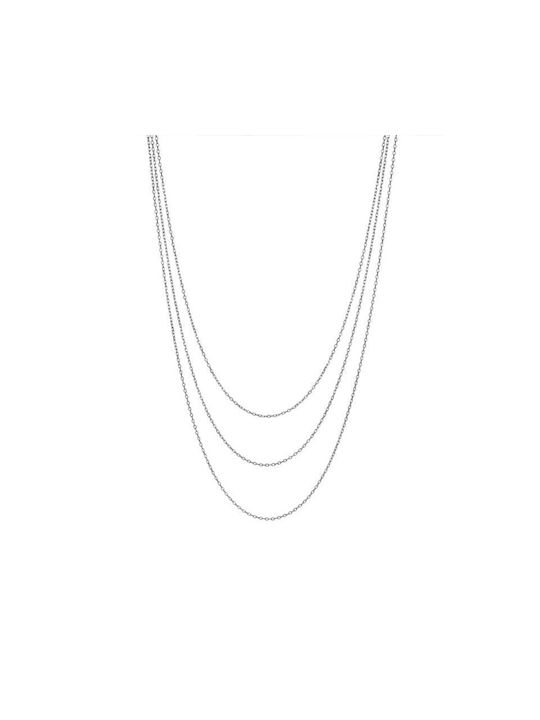 Necklace Triple from Silver