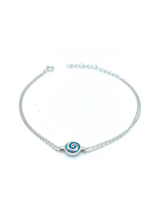 Damen Armband Kette aus Silber