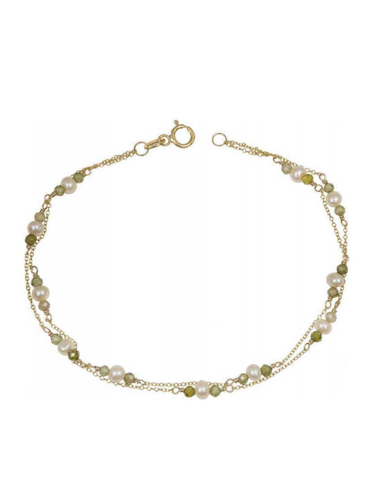 Damentäube Gold 9K Armband
