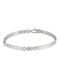 Bracelet made of White Gold 14K