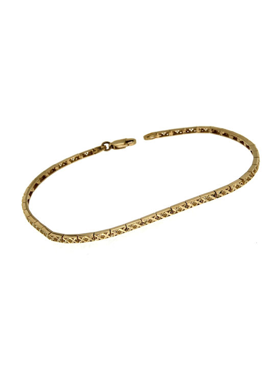 Bracelet Chain made of Gold 14K