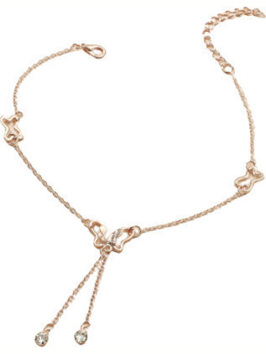 Bracelet Anklet Chain Gold Plated