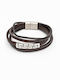 Herren Armband aus Leder