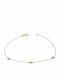 Damen Armband mit Design Kreuz aus Gold 14K