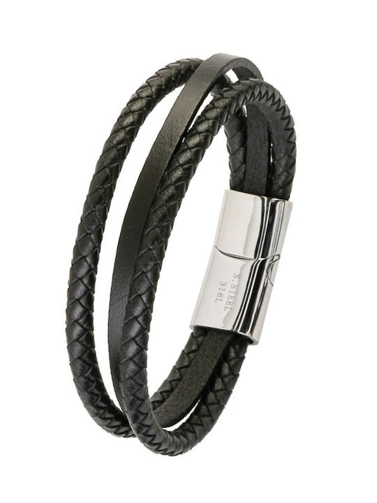 Herren Armband aus Leder