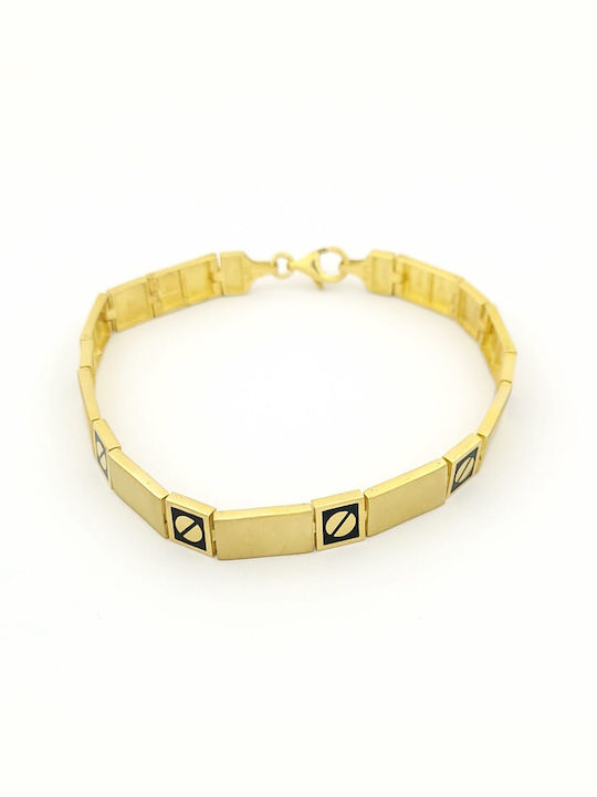 Kirkikosmima Bracelet made of Silver Gold Plated