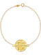 Damen Armband Kette mit Design Istanbul aus Gold 14K