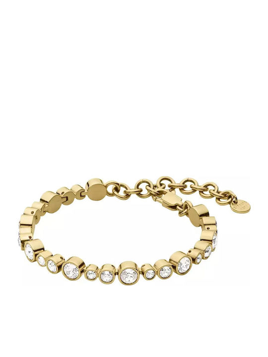 Dyrberg/Kern Women's Bracelet made of Steel Gold Plated