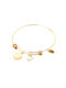 Natalie Gersa Bracelet Handcuffs with design Heart made of Steel Gold Plated