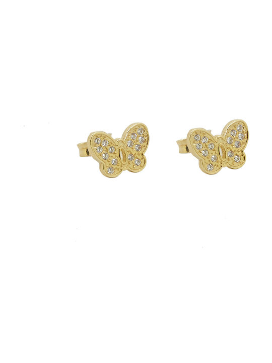 Earrings made of Gold 9K