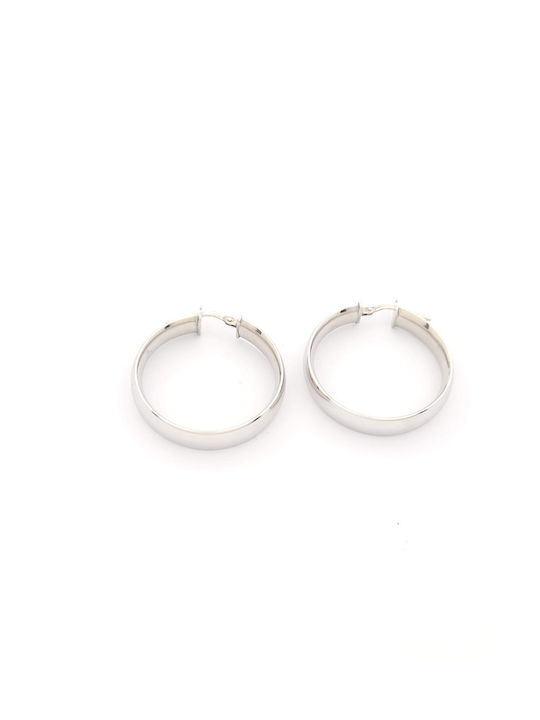 Kirkikosmima Earrings Hoops made of Silver