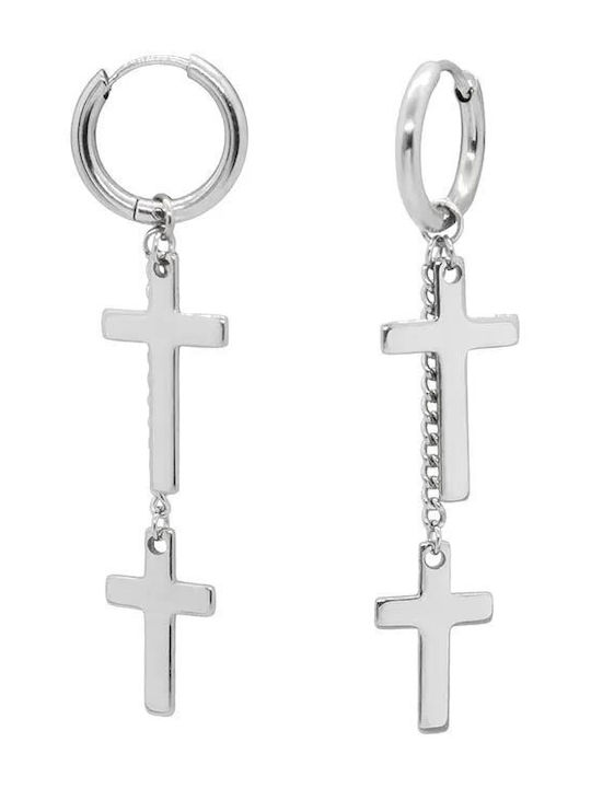 Piercing.gr Обици от Стомана Позлатен