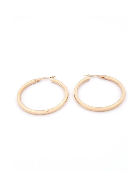 Kirkikosmima Earrings Hoops made of Silver