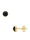 Margaritari Earrings made of Gold 14K with Stones