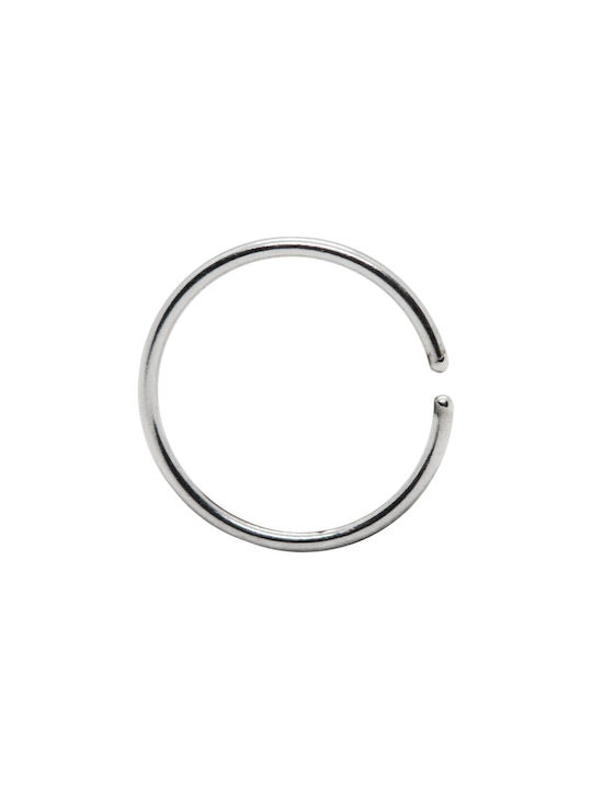 Nose Earring Hoop made of Steel Gold Plated