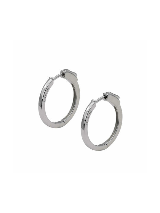 Earrings Hoops made of Silver