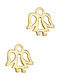 Earrings made of Gold 9K