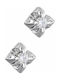 Earrings made of Platinum with Diamond