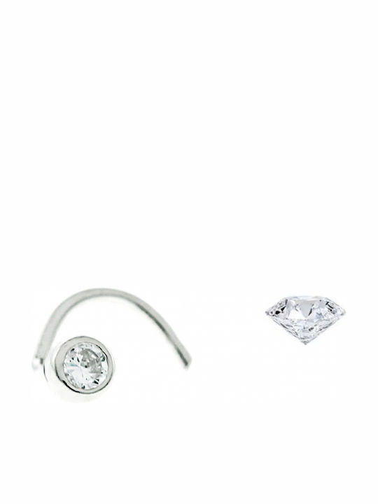 Nasenpiercing aus 14K Platin