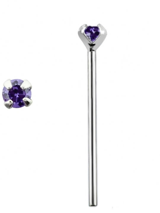 Nasenpiercing aus 14K Platin
