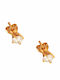 Abadianakis Ohrringe aus Gold 14K mit Steinen