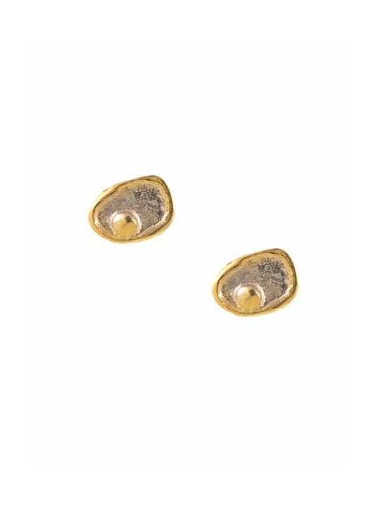 Earrings made of Silver Gold Plated