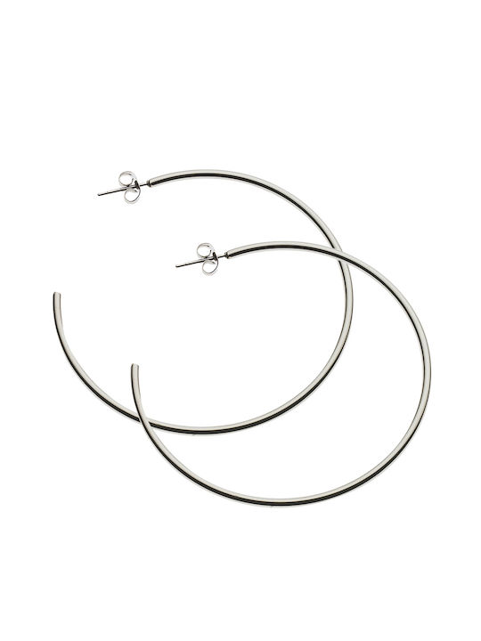 Earrings Hoops made of Steel Gold Plated