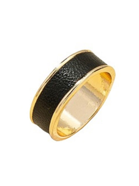 Women's Gold Plated Brass Spinner Ring