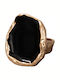 Pearl's Garden Ring with Stones Gold Plated