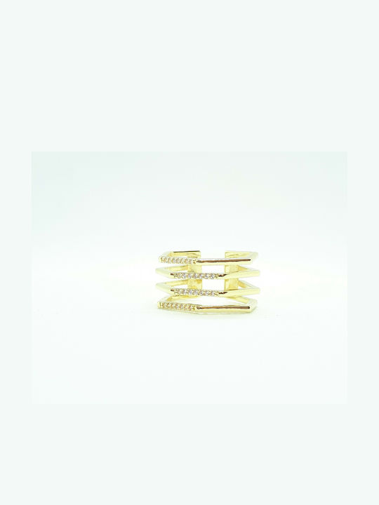 Pearl's Garden Damen Ring Vergoldet