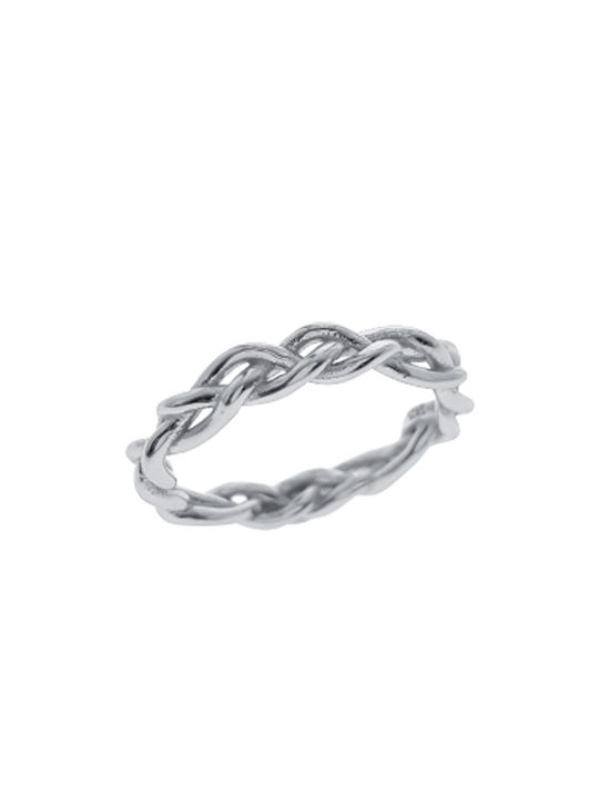 Women's Silver Spinner Ring