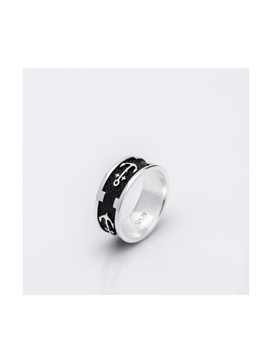 Damen Ring aus Silber Vergoldeter