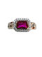 Kosmima1 Damen Ring mit Zirkonia aus Silber Vergoldet