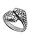 Damen Ring aus Silber