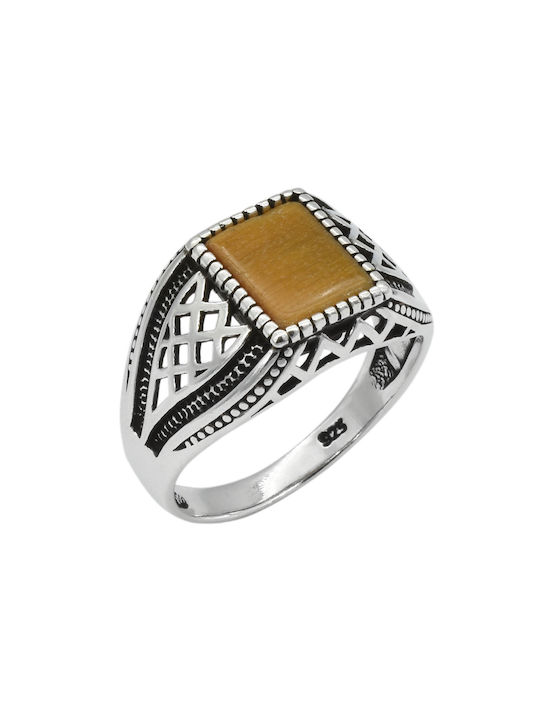 Women's Ring from Silver Gold Plated