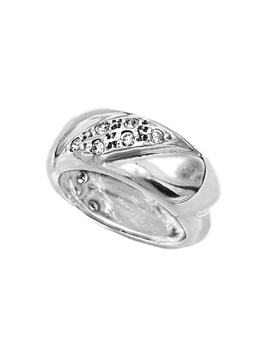 Damen Ring mit Steinen aus Silber