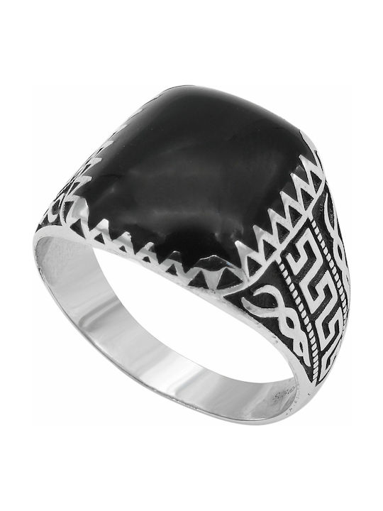 Men's Gold Plated Silver Ring