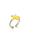 Women's Ring from Silver Gold Plated