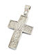 White Gold Cross 9K